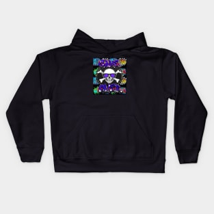 Gaming Tattoo Skull Kids Hoodie